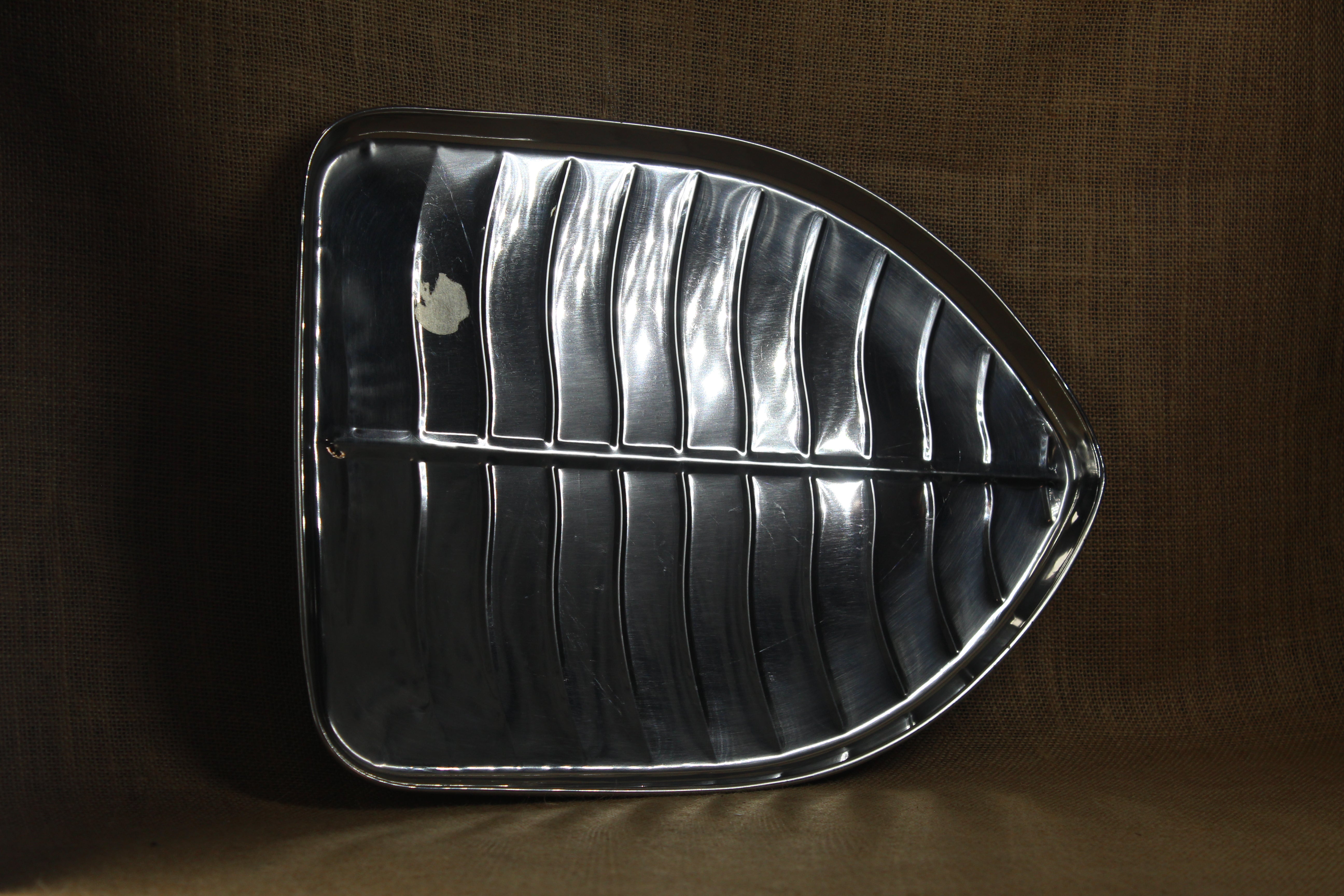 Stainless Steel Leaf Shaped Plate
