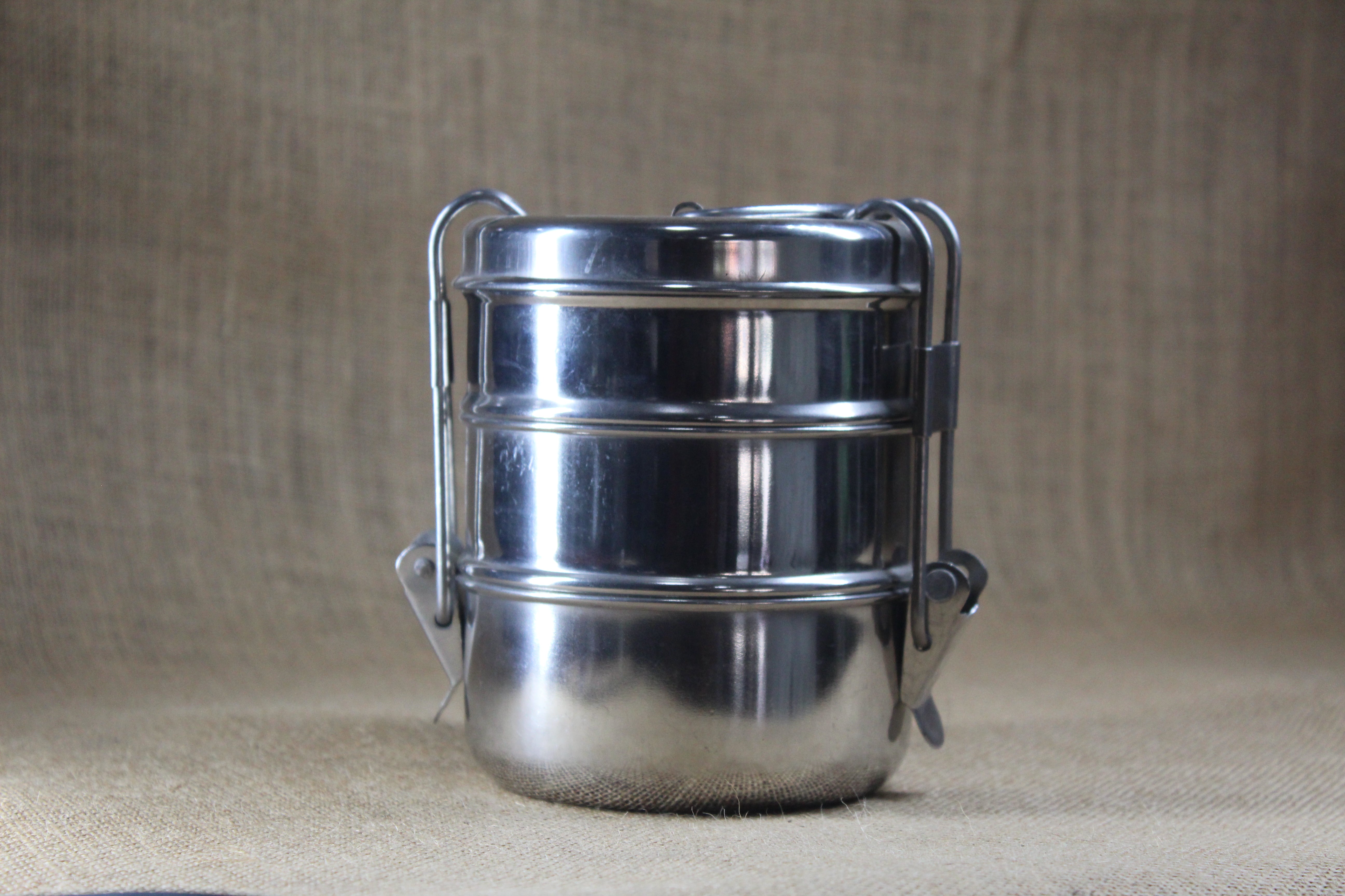 Stainless Steel Food Carrier - Premium Stainless Steel from Cherakulam Vessels & Crockery - Just Rs. 150! Shop now at Cherakulam Vessels & Crockery