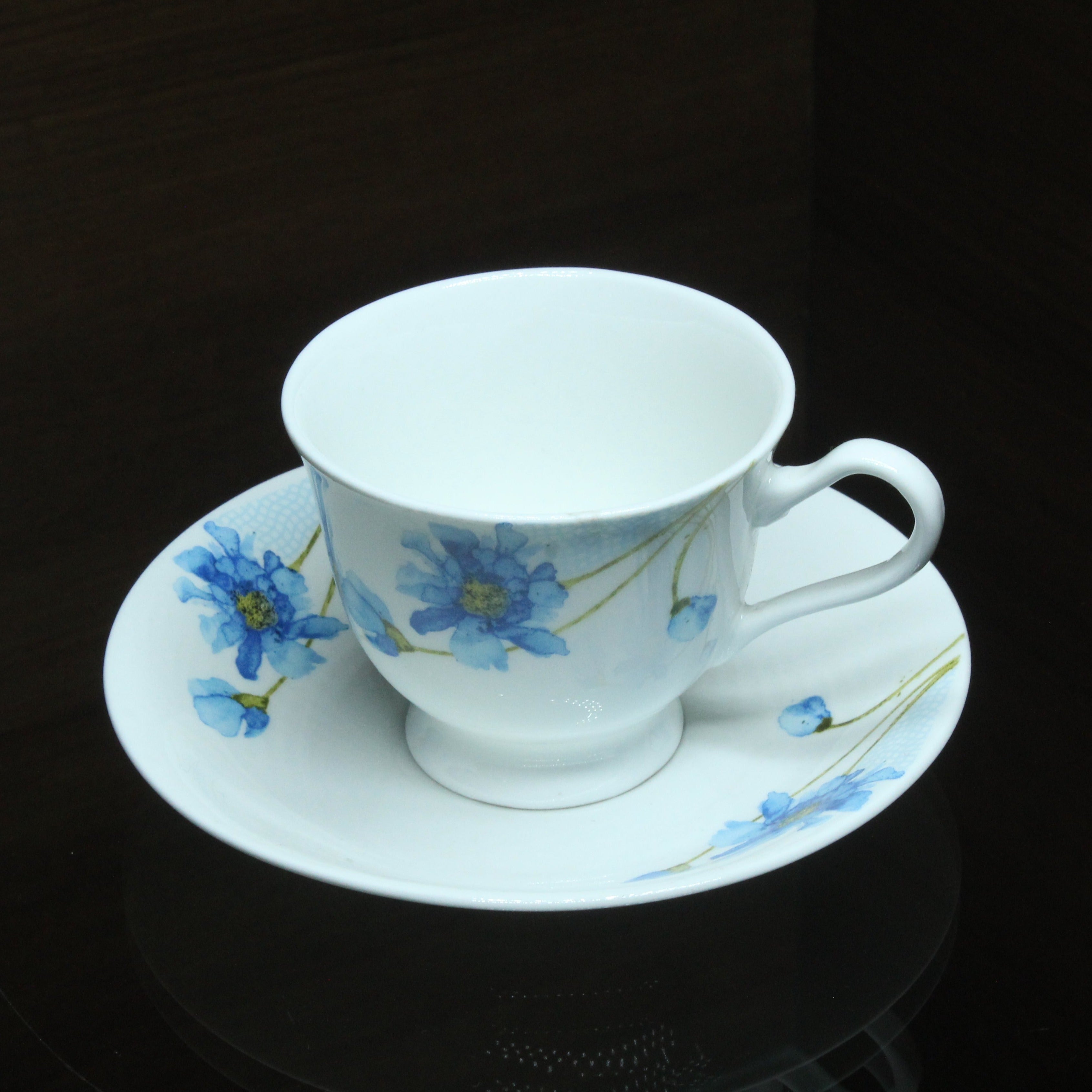 Bharat Cup And Saucer, Set of 6 Nos - Buy Online from Cherakulam Vessels & Crockery