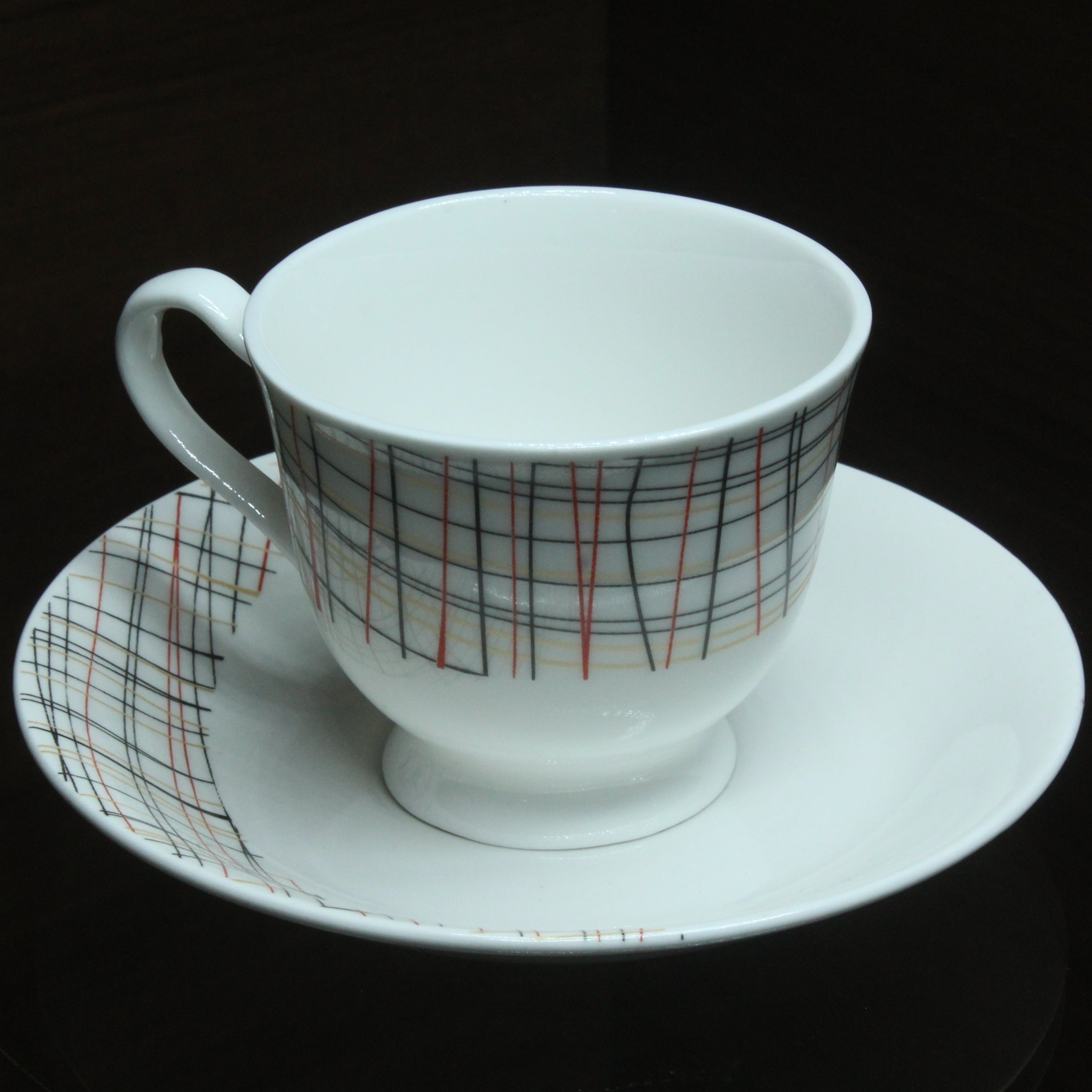 Bharat Cup And Saucer, Set Of 6 Nos - Buy Online from Cherakulam Vessels & Crockery