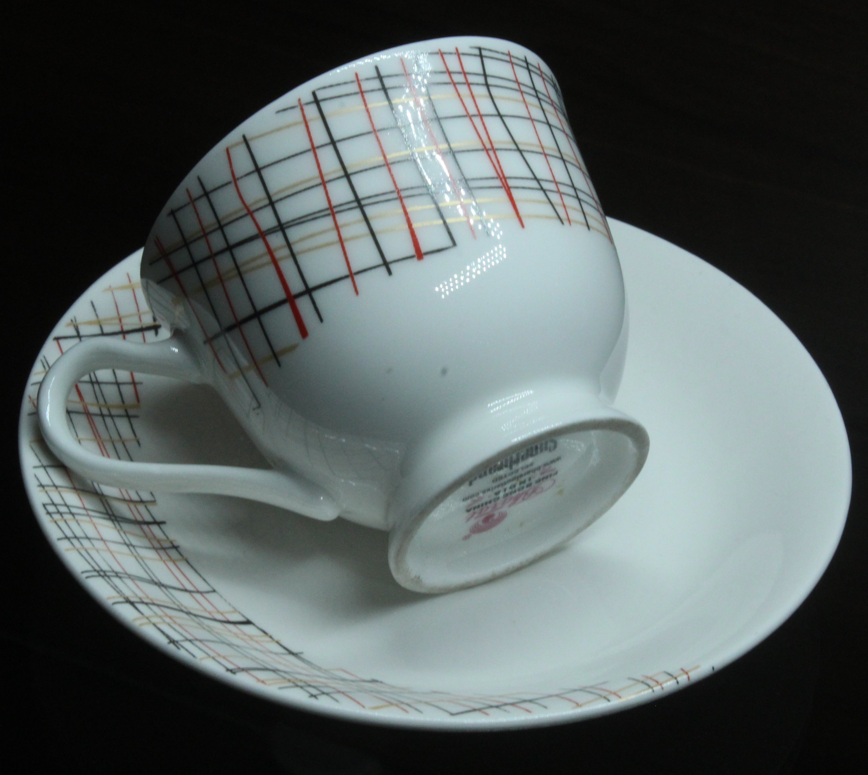 Bharat Cup And Saucer, Set Of 6 Nos - Premium Ceramic from Bharat - Just Rs. 880! Shop now at Cherakulam Vessels & Crockery