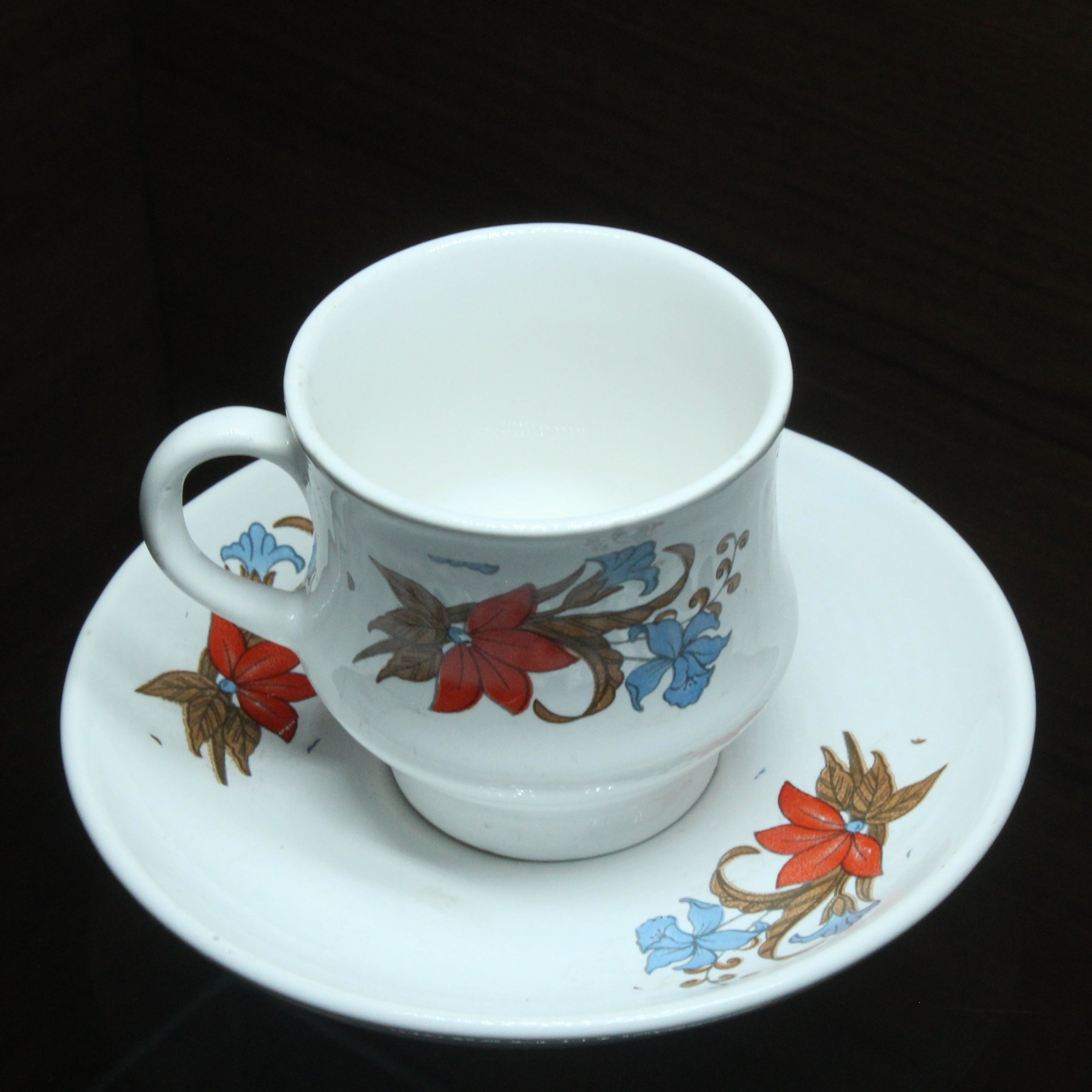 Cup And Saucer, 6 Nos - Buy Online from Cherakulam Vessels & Crockery