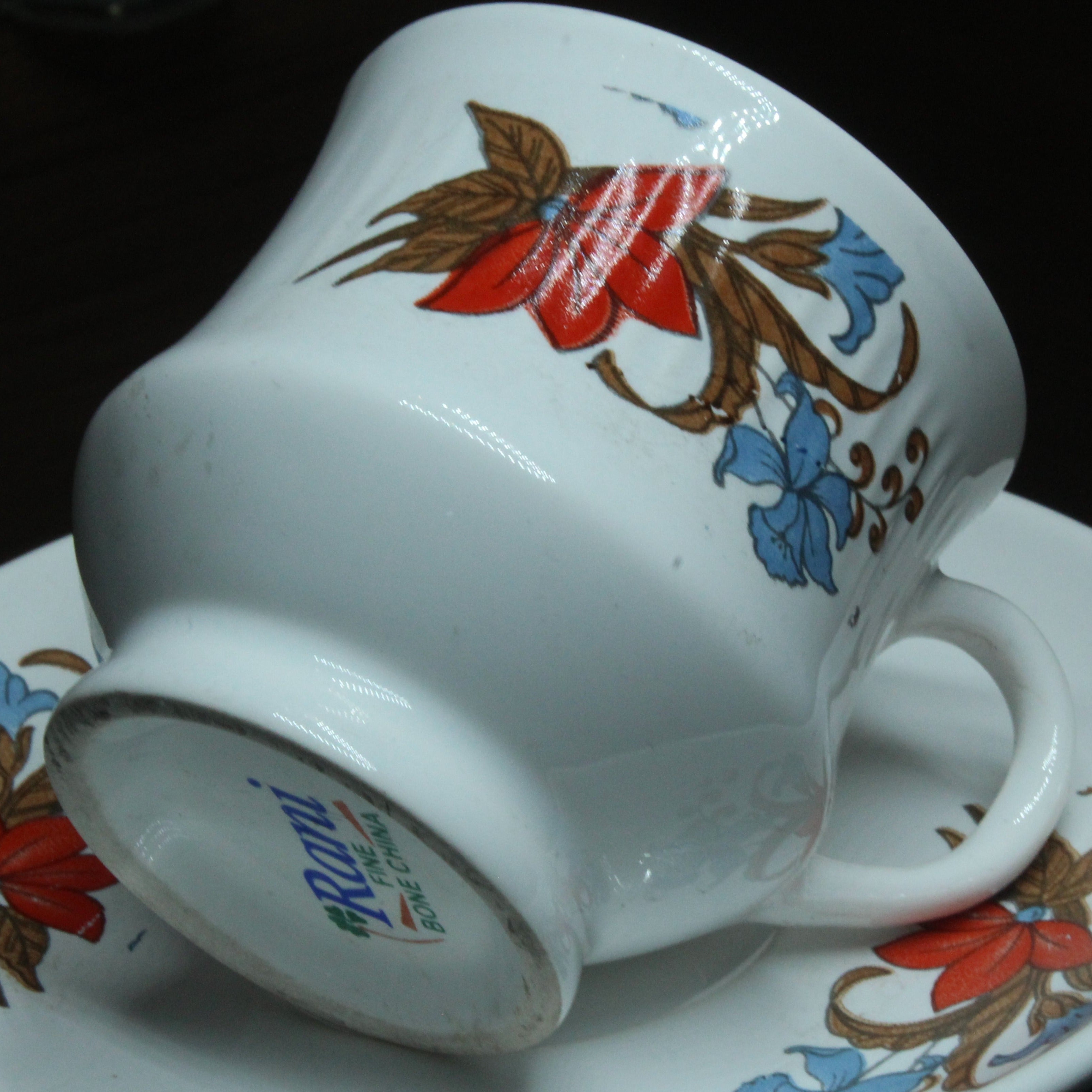 Cup And Saucer, 6 Nos - Buy Online from Cherakulam Vessels & Crockery