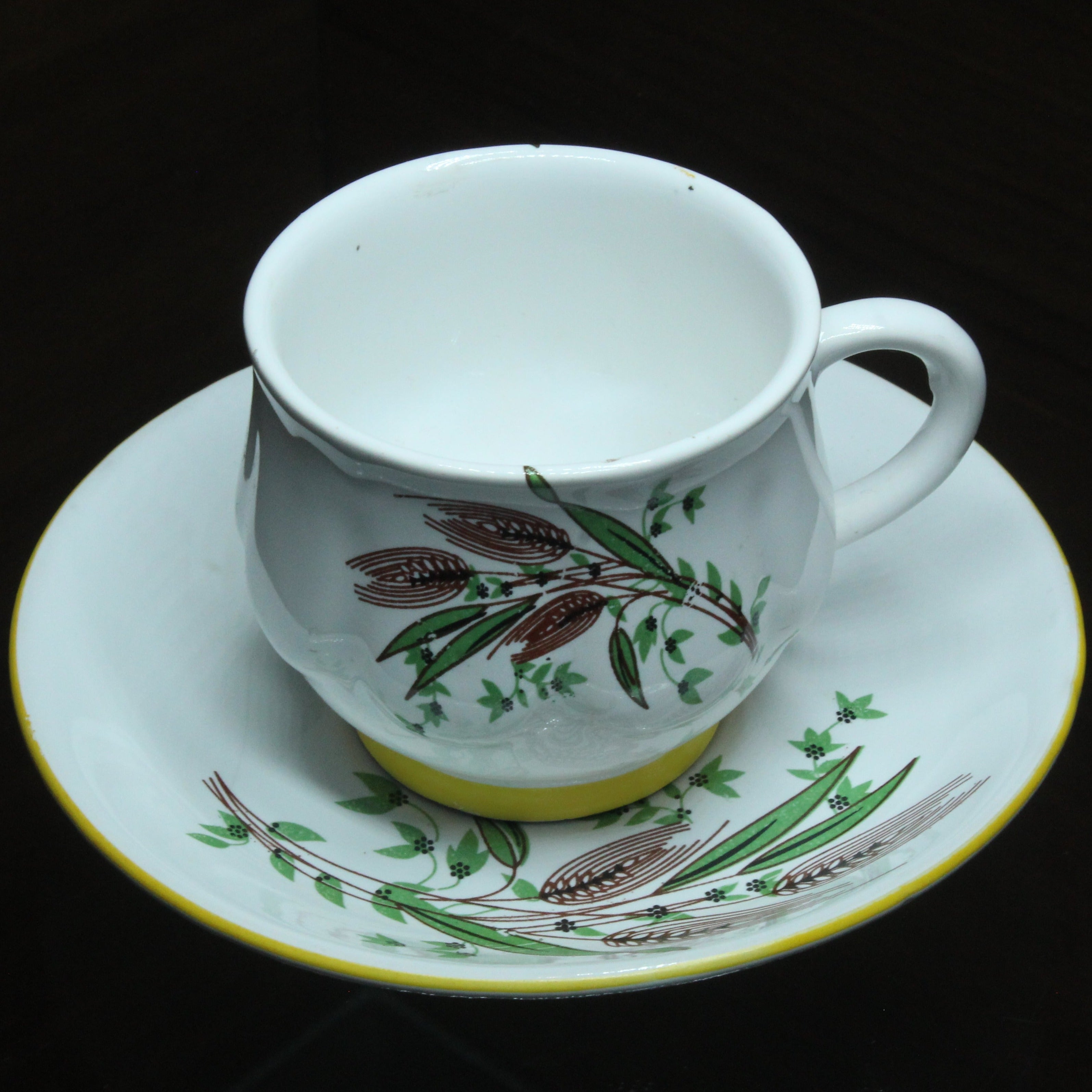 Cup And Saucer, 6 Nos - Buy Online from Cherakulam Vessels & Crockery