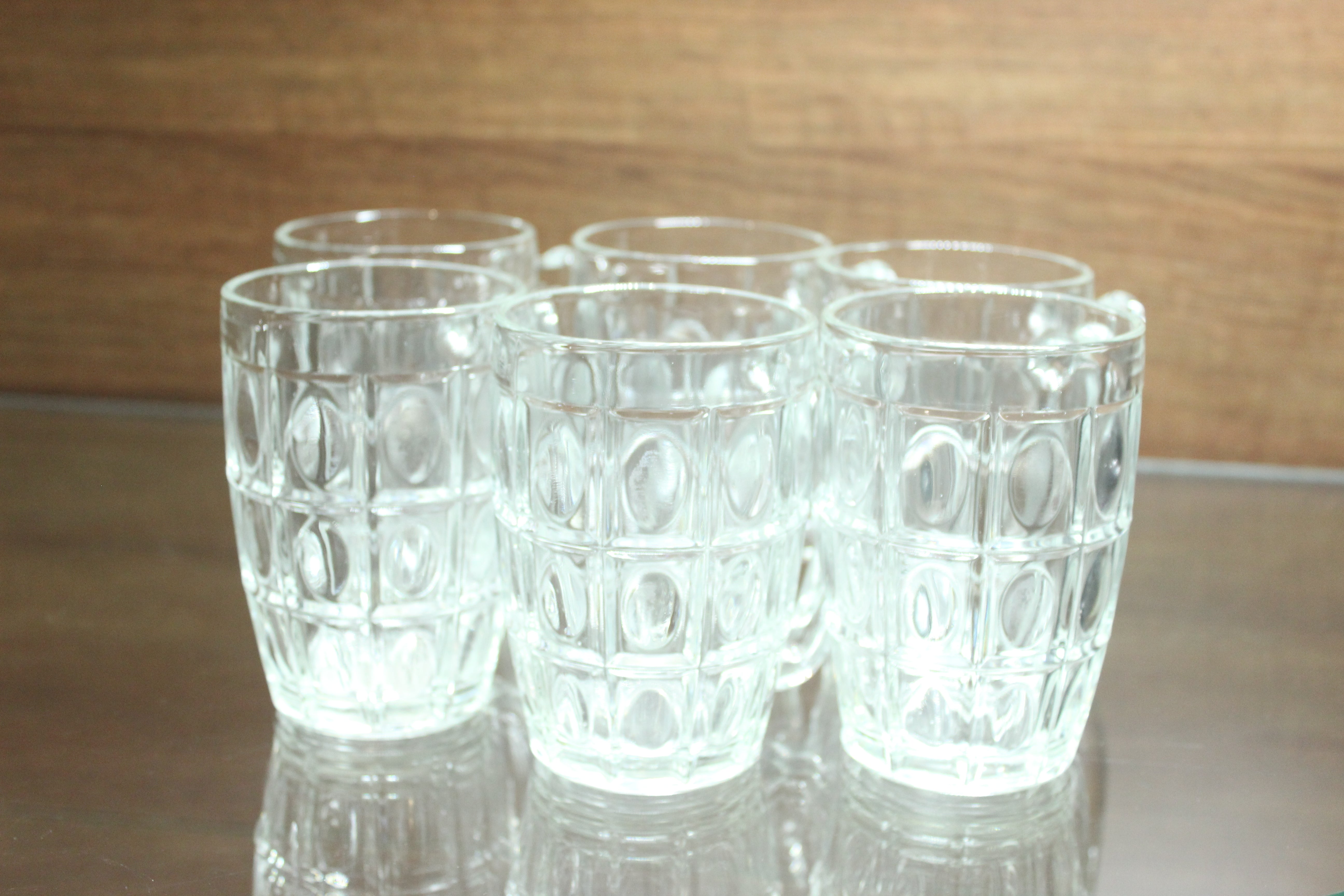 Beer Glass, Set Of 6 - Premium Glass Ware from Cherakulam Vessels & Crockery - Just Rs. 650! Shop now at Cherakulam Vessels & Crockery