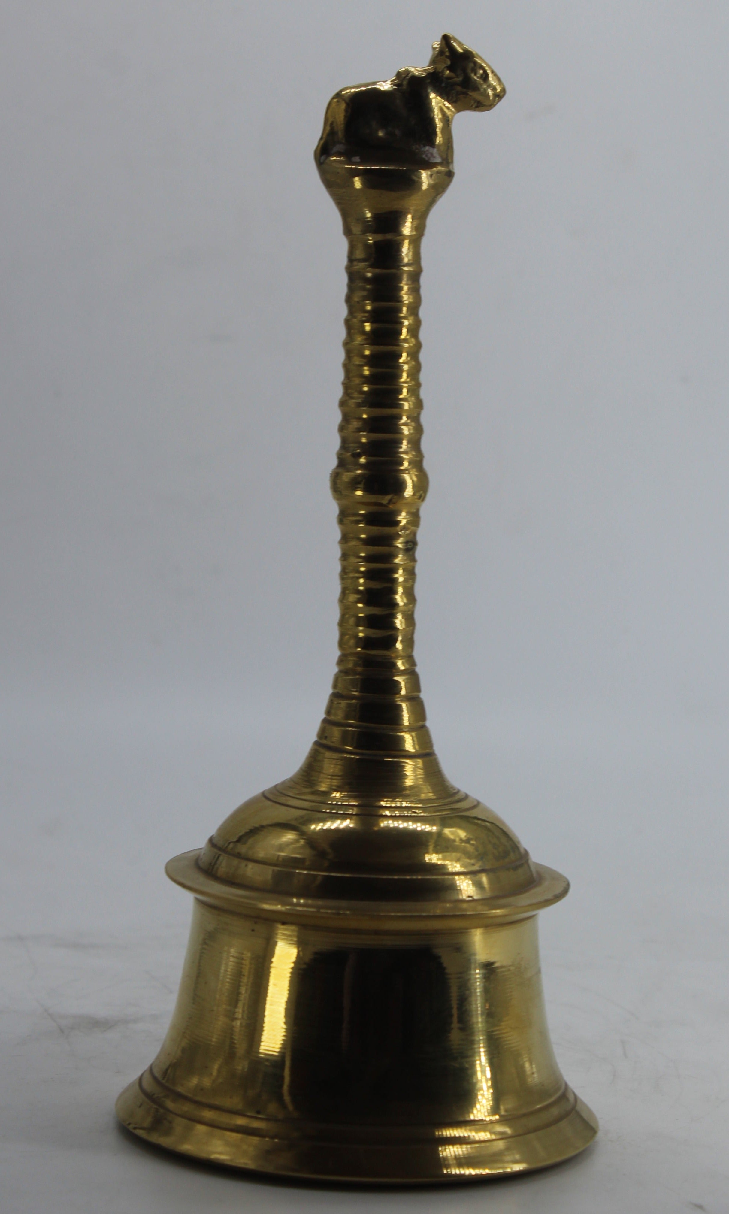 Brass Nandi Hand Bell Brass