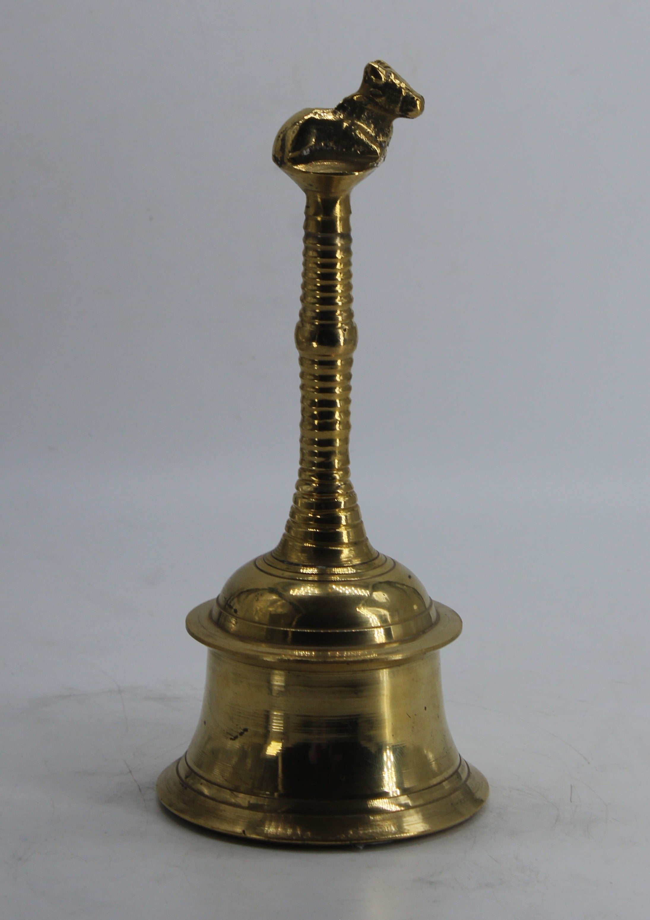 Brass Nandi Hand Bell Brass