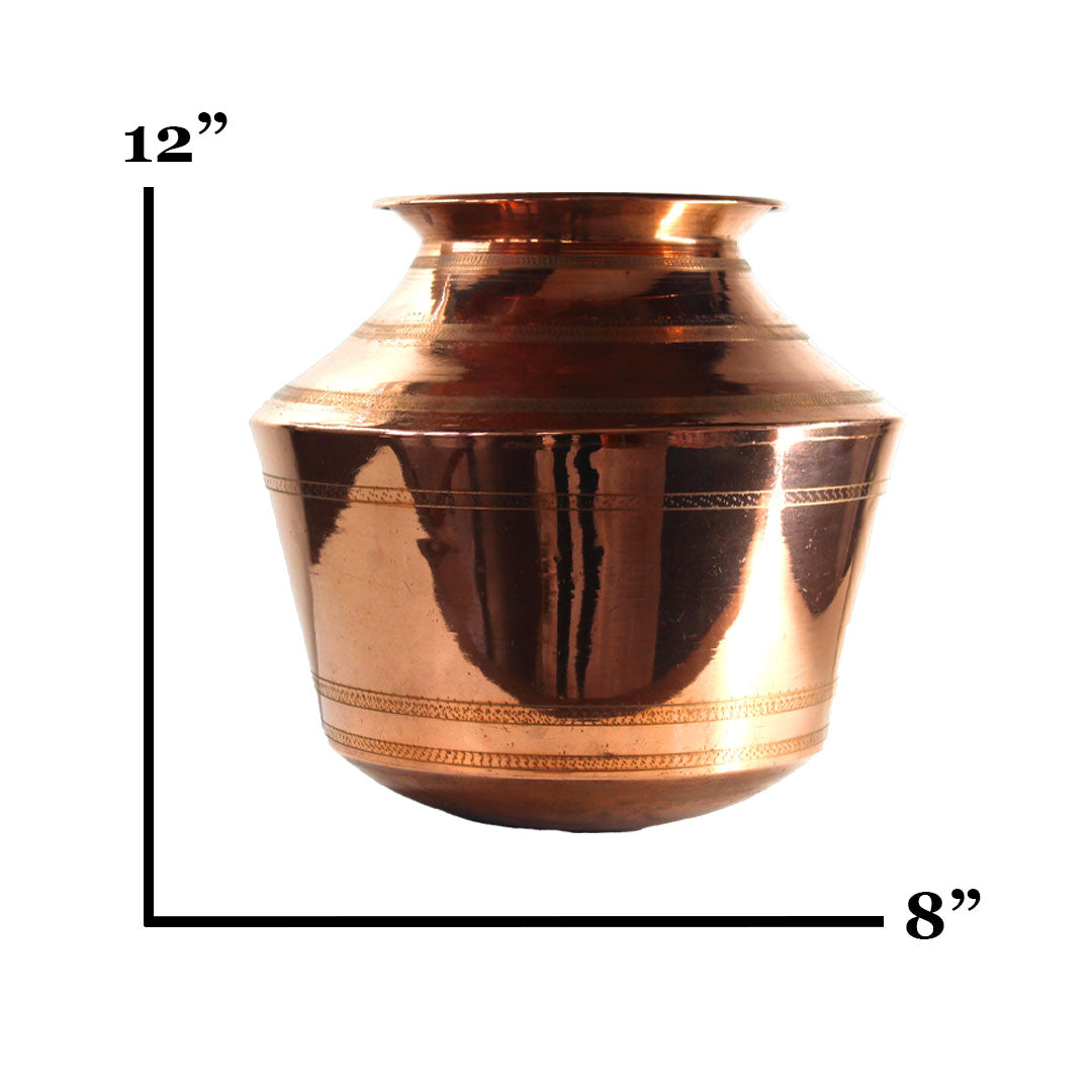 Copper Paana - Premium Copper from Cherakulam Vessels & Crockery - Just Rs. 1550! Shop now at Cherakulam Vessels & Crockery