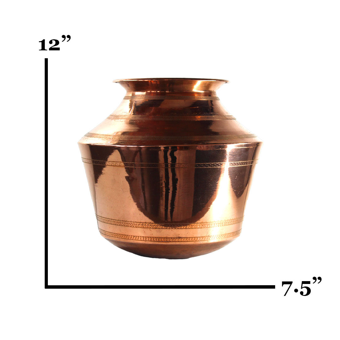 Copper Paana - Premium Copper from Cherakulam Vessels & Crockery - Just Rs. 1550! Shop now at Cherakulam Vessels & Crockery