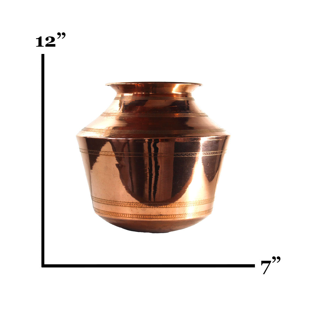 Copper Paana - Premium Copper from Cherakulam Vessels & Crockery - Just Rs. 1550! Shop now at Cherakulam Vessels & Crockery