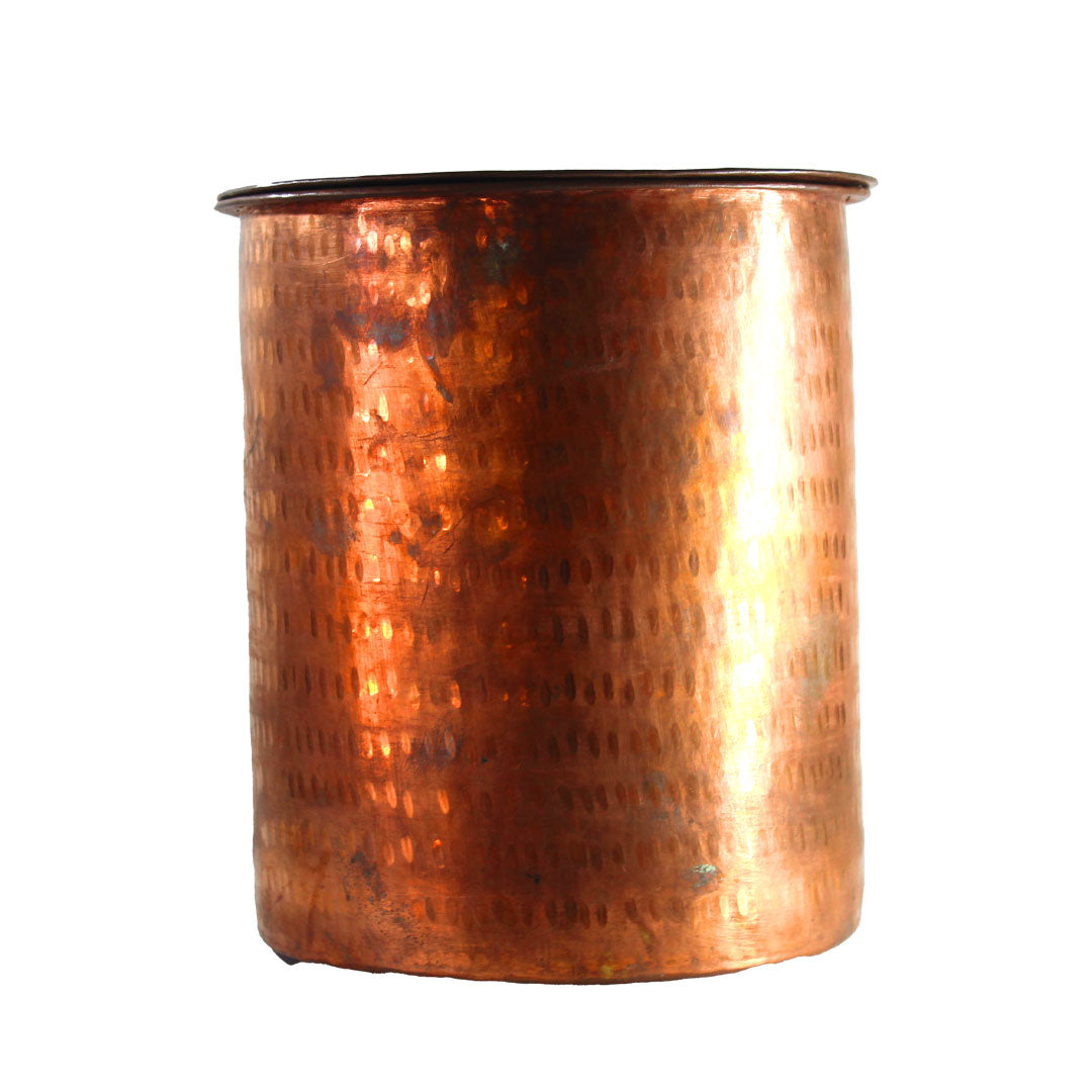 Copper Pony With Lid - Premium Copper from Cherakulam Vessels & Crockery - Just Rs. 5899! Shop now at Cherakulam Vessels & Crockery
