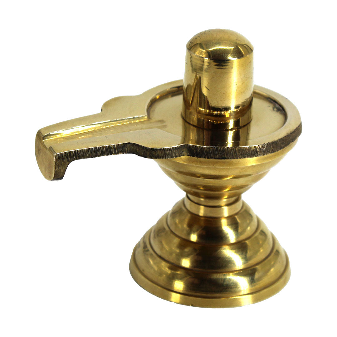 Brass Handicrafted Shivaling - Premium Brass from Cherakulam Vessels & Crockery - Just Rs. 141! Shop now at Cherakulam Vessels & Crockery