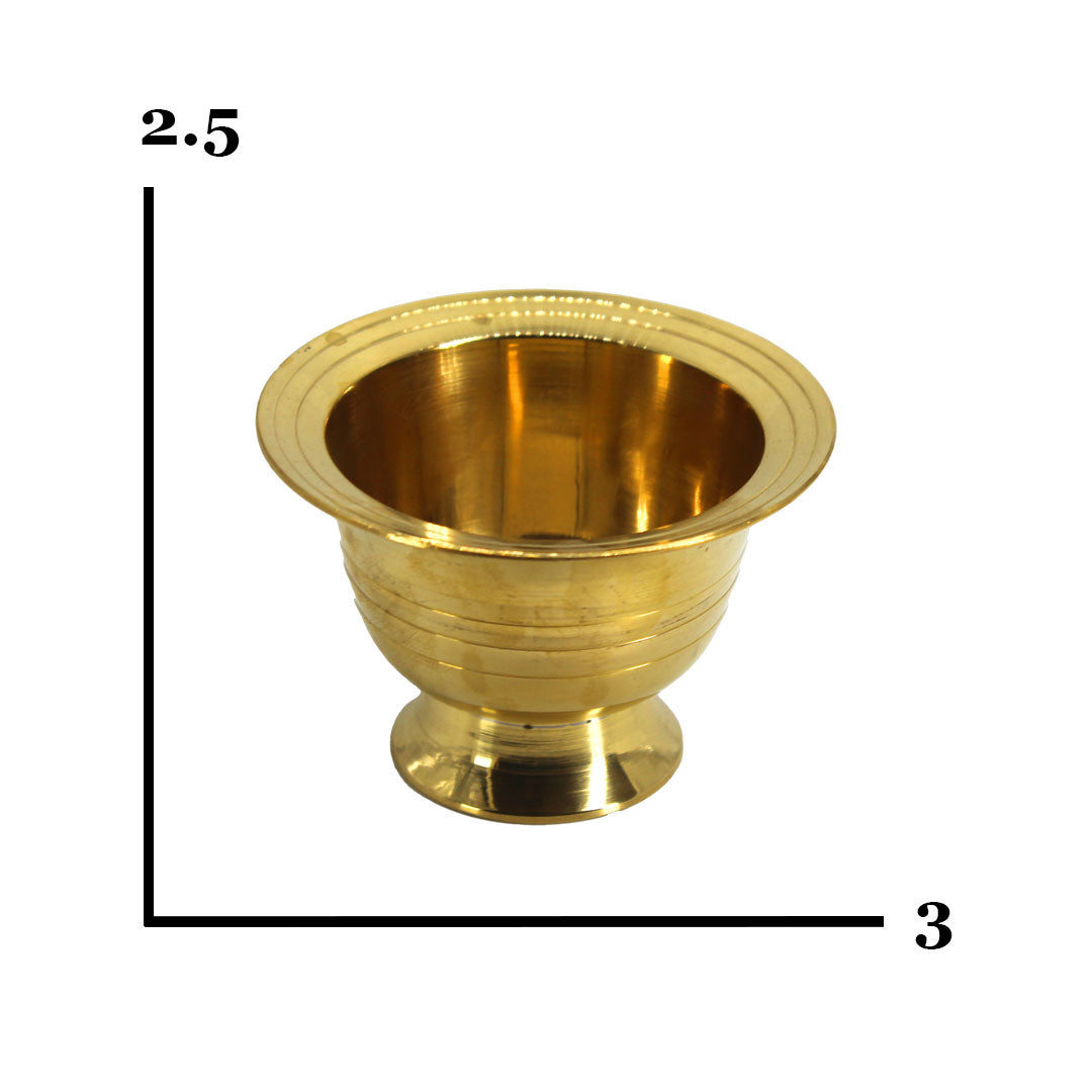 Brass Padam Pyala - Premium Brass from Cherakulam Vessels & Crockery - Just Rs. 216! Shop now at Cherakulam Vessels & Crockery