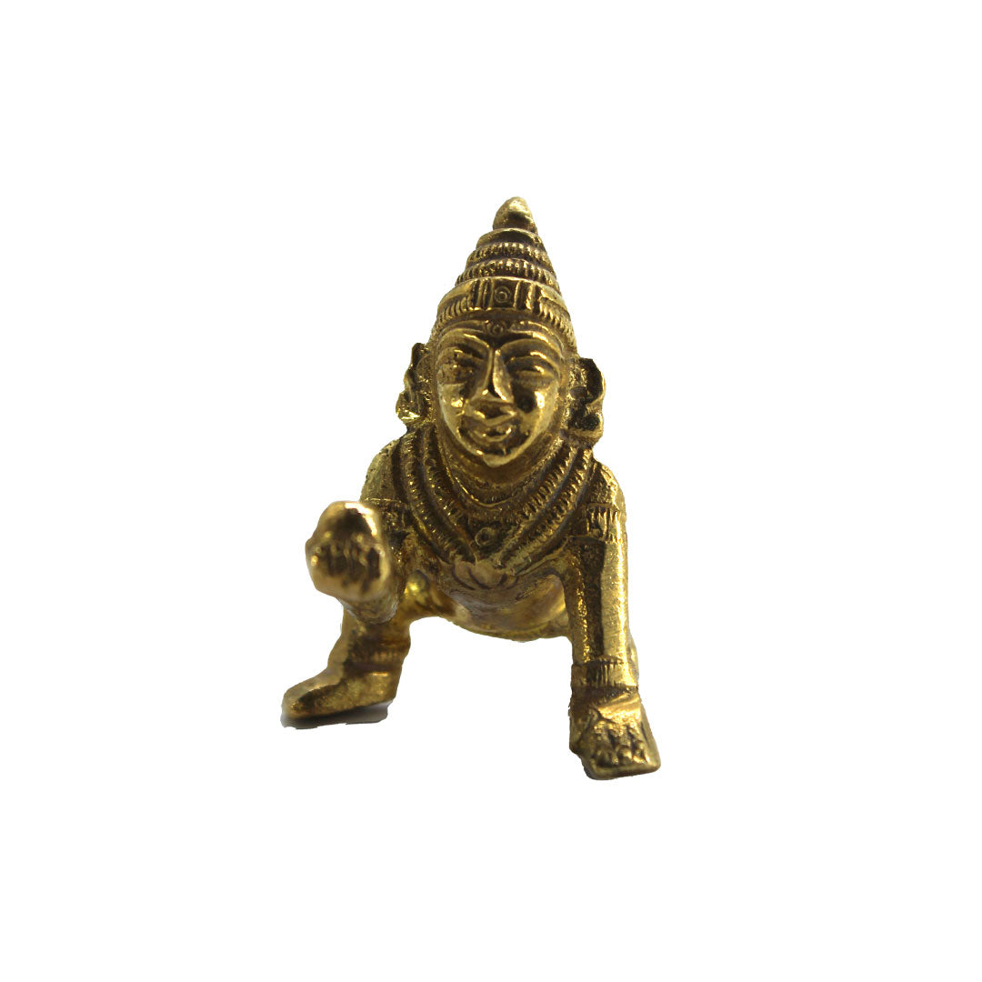 Lord Krishna - Premium Brass from Cherakulam Vessels & Crockery - Just Rs. 72! Shop now at Cherakulam Vessels & Crockery