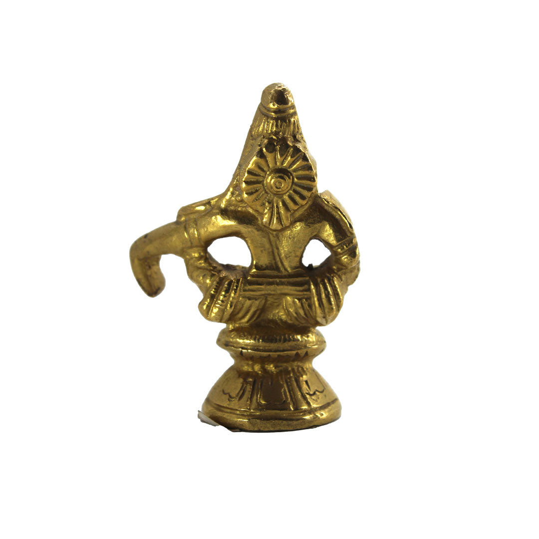 Lord Ayyapan Small - Premium Brass from Cherakulam Vessels & Crockery - Just Rs. 197! Shop now at Cherakulam Vessels & Crockery