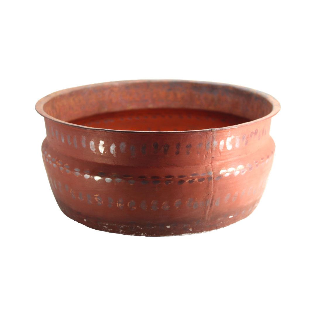 Copper Chembu Chatty - Premium Copper from Cherakulam Vessels & Crockery - Just Rs. 800! Shop now at Cherakulam Vessels & Crockery