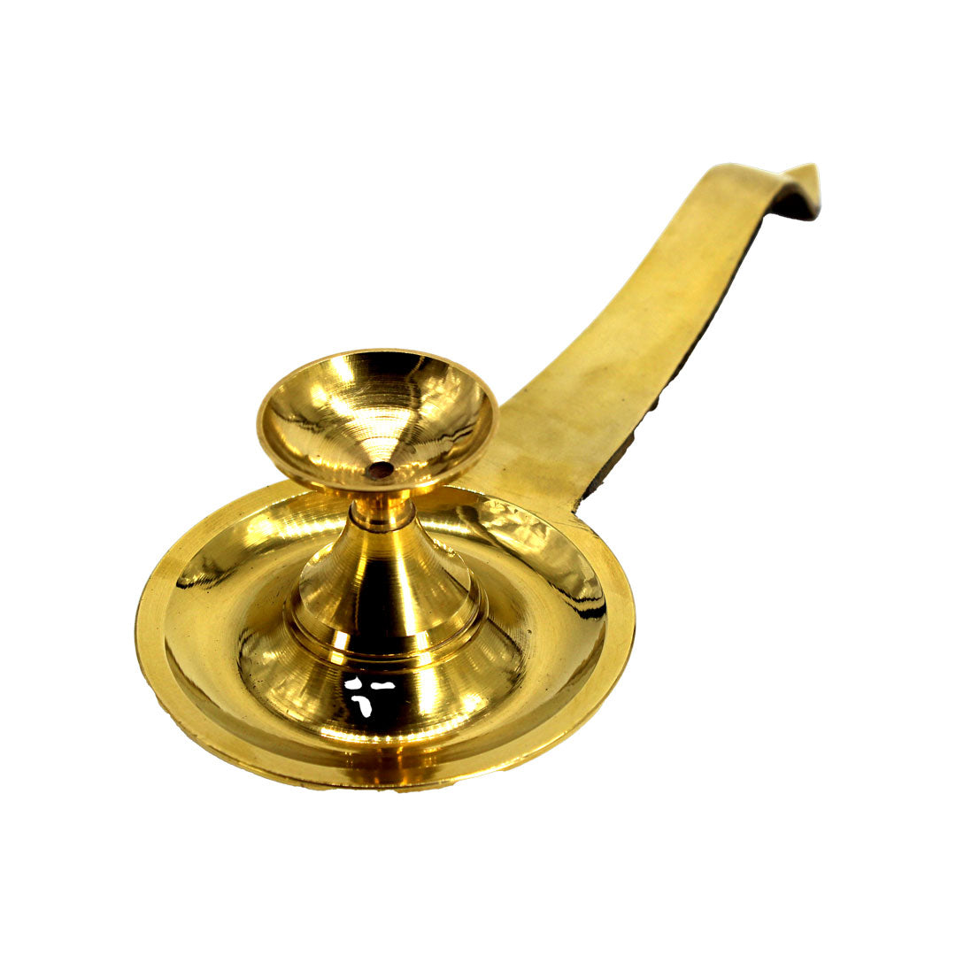 Kapoor Aarti Plain - Premium Brass from Cherakulam Vessels & Crockery - Just Rs. 140! Shop now at Cherakulam Vessels & Crockery