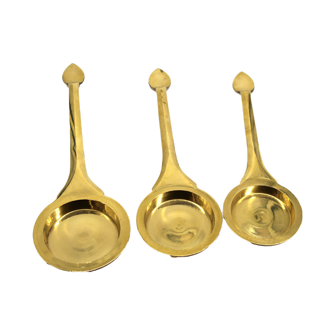 Pure Brass Ledal Aarti - Premium Brass from Cherakulam Vessels & Crockery - Just Rs. 234! Shop now at Cherakulam Vessels & Crockery