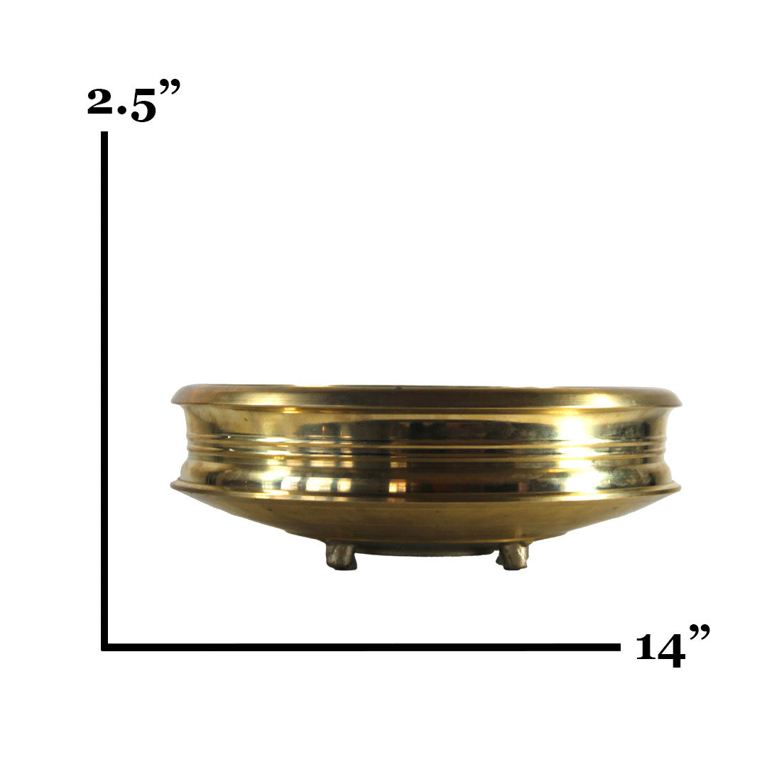 Bronze Uruli - Premium Brass from Cherakulam Vessels & Crockery - Just Rs. 3599! Shop now at Cherakulam Vessels & Crockery