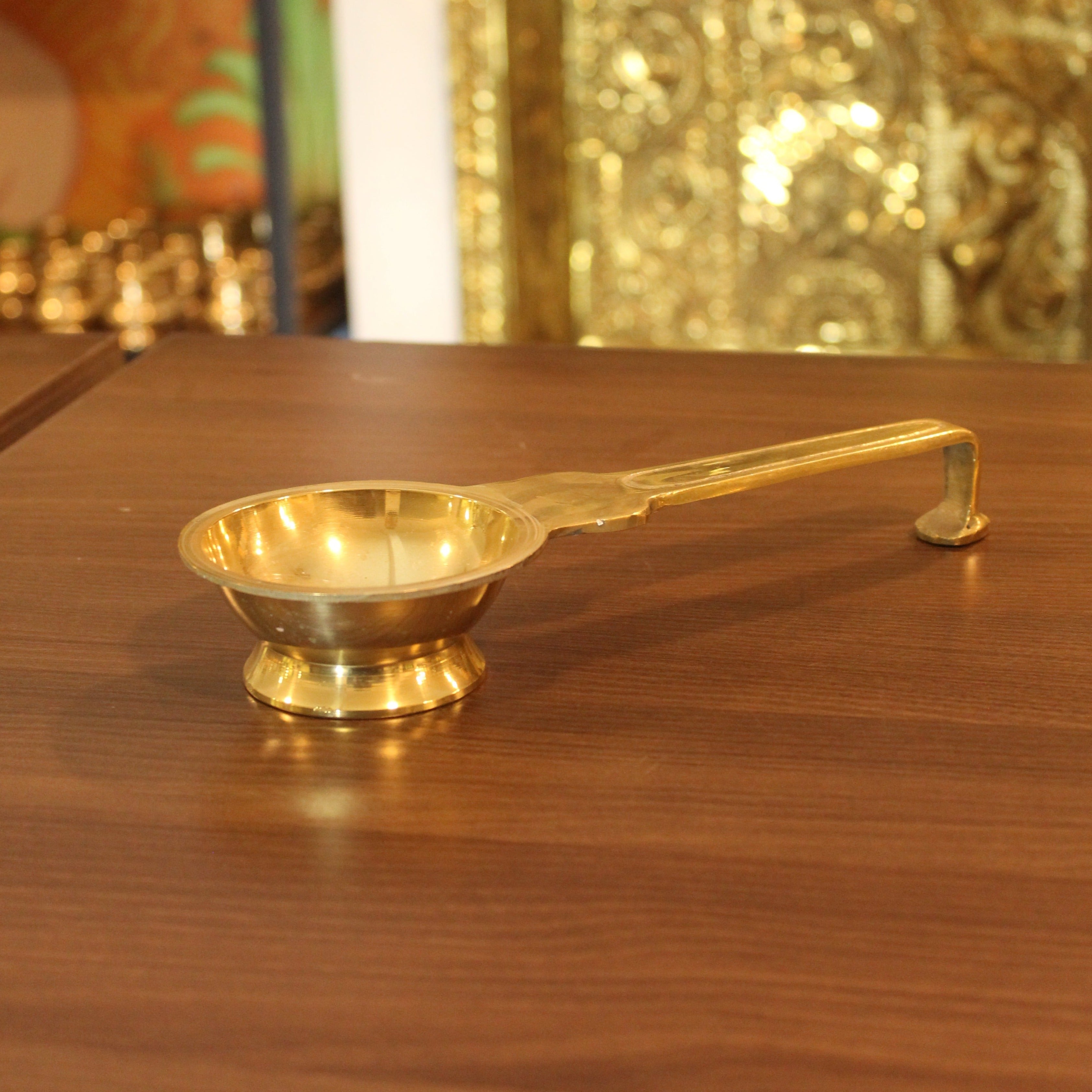 Brass Dhoop Arathi - Premium Brass from Cherakulam Vessels & Crockery - Just Rs. 617! Shop now at Cherakulam Vessels & Crockery