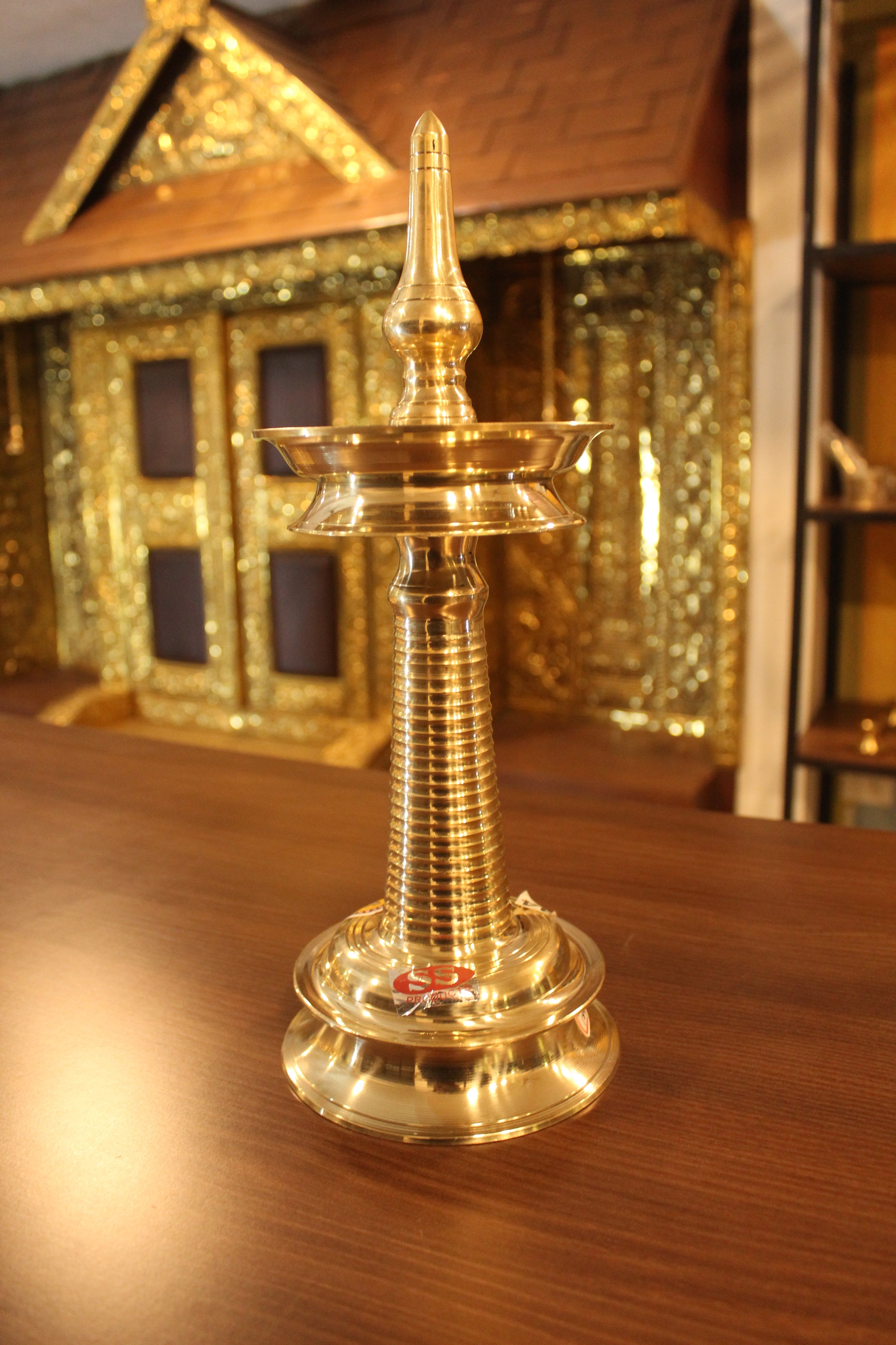 Nilavilakku Brass - Premium Brass from Cherakulam Vessels & Crockery - Just Rs. 1350! Shop now at Cherakulam Vessels & Crockery