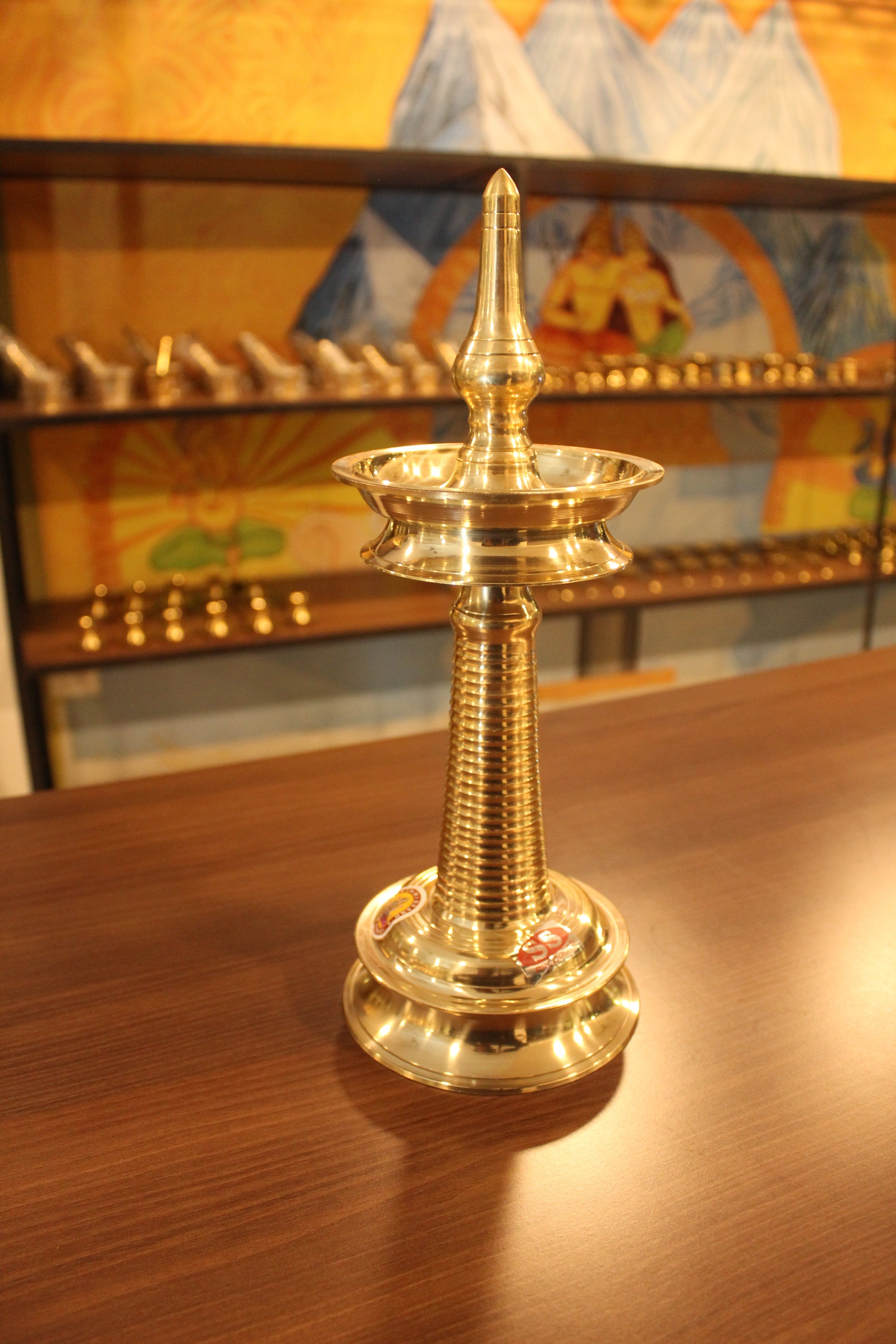 Nilavilakku Brass - Premium Brass from Cherakulam Vessels & Crockery - Just Rs. 1350! Shop now at Cherakulam Vessels & Crockery